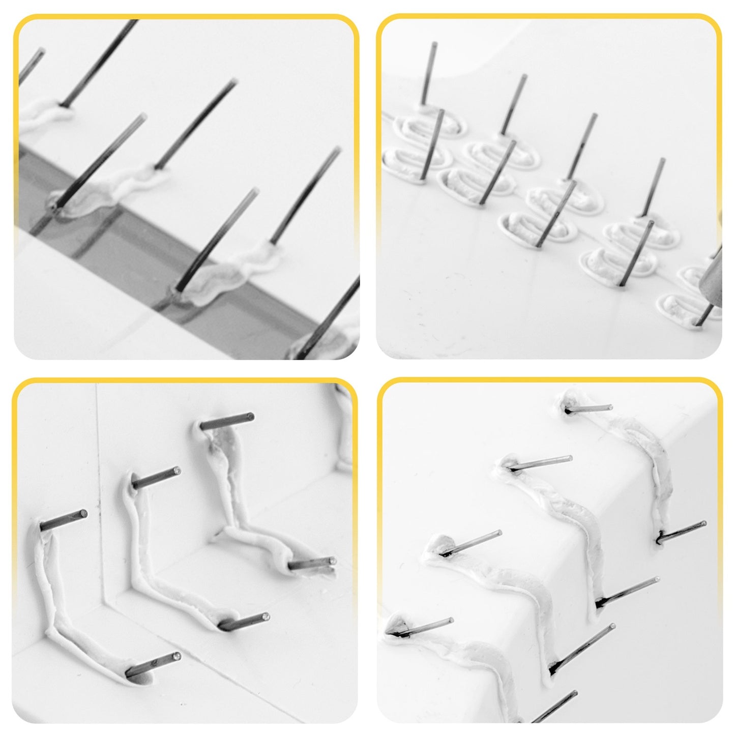 Set of staples for a plastic welding machine, 800 pcs. Humberg