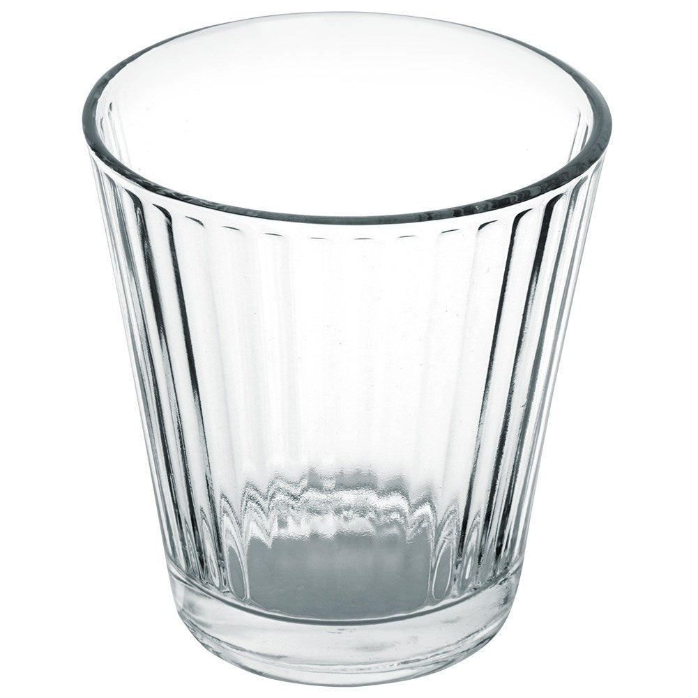 Set of three glasses, 220 ml, thick transparent glass