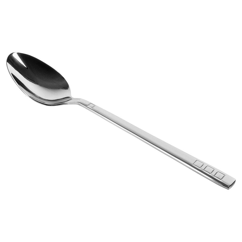 Set of three small spoons in stainless steel, dishwasher safe