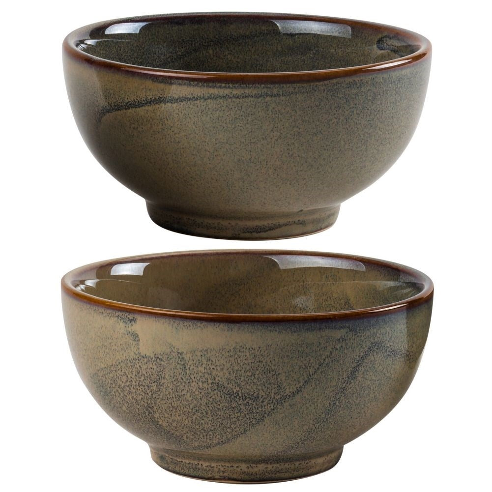 Set of two ceramic bowls - Perfect for food and decoration