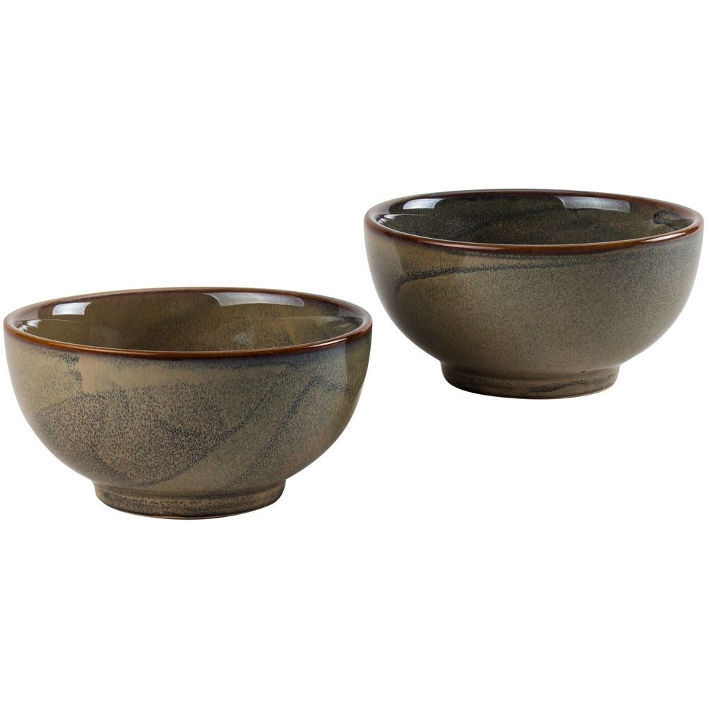 Set of two ceramic bowls - Perfect for food and decoration