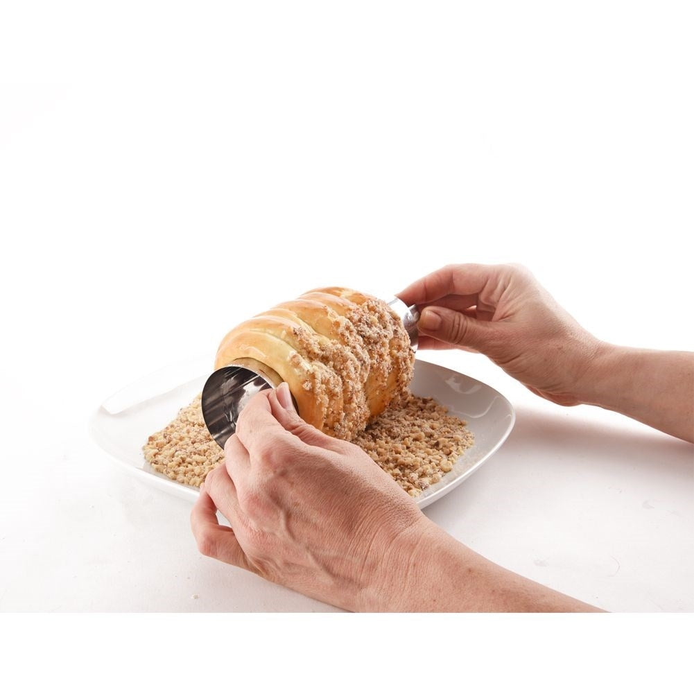 Set of two durable stainless steel molds for kurtos and trdelnik