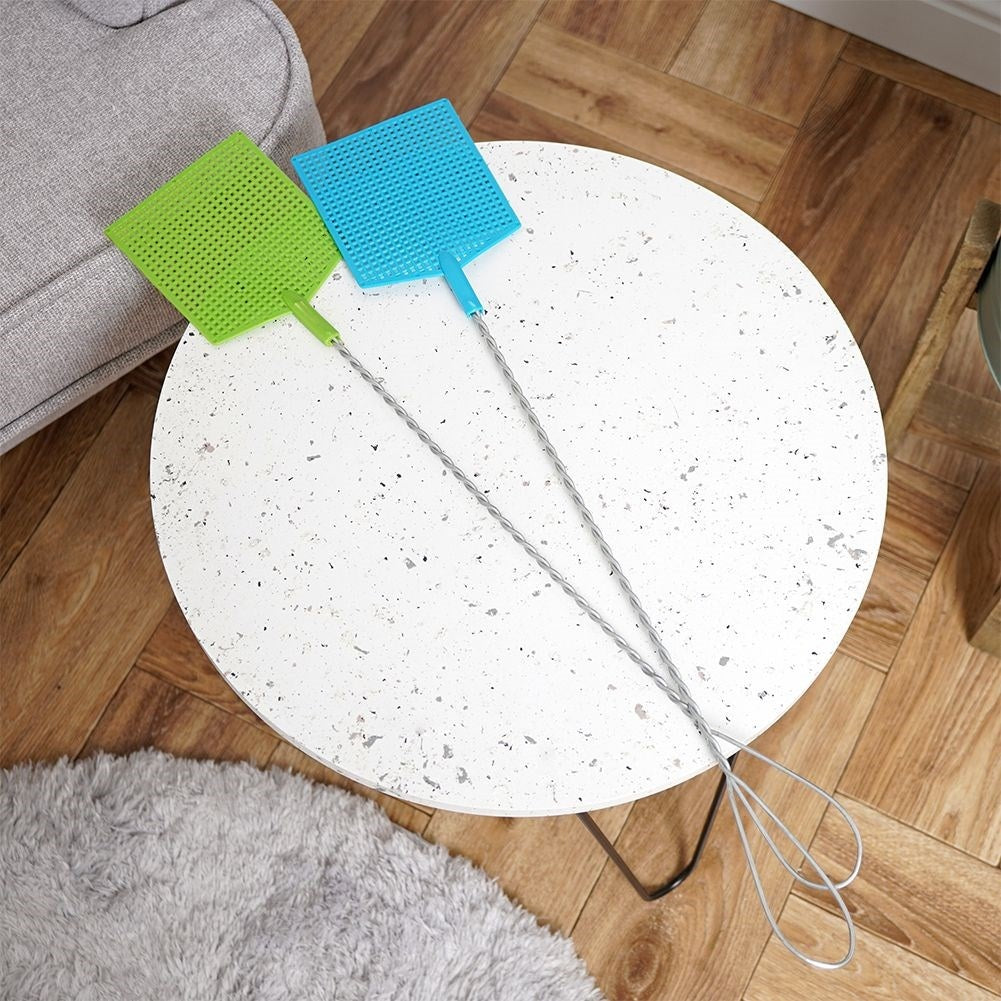Set of two fly swatters for easy insect control
