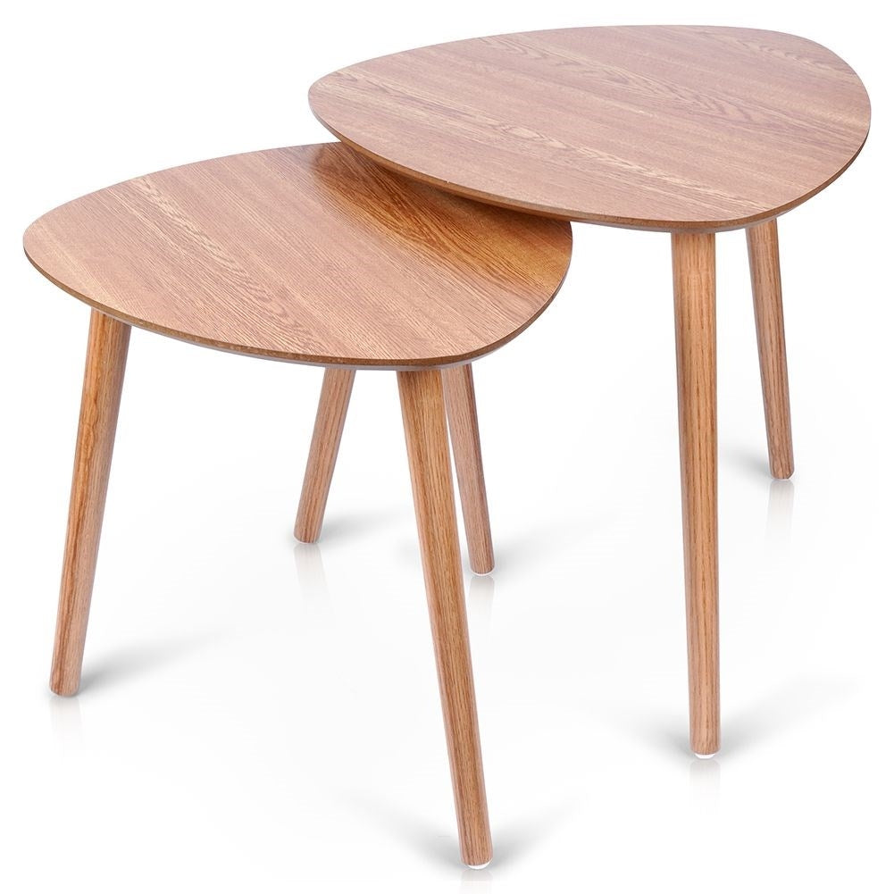 Set of two stable coffee tables/flower tables of high quality
