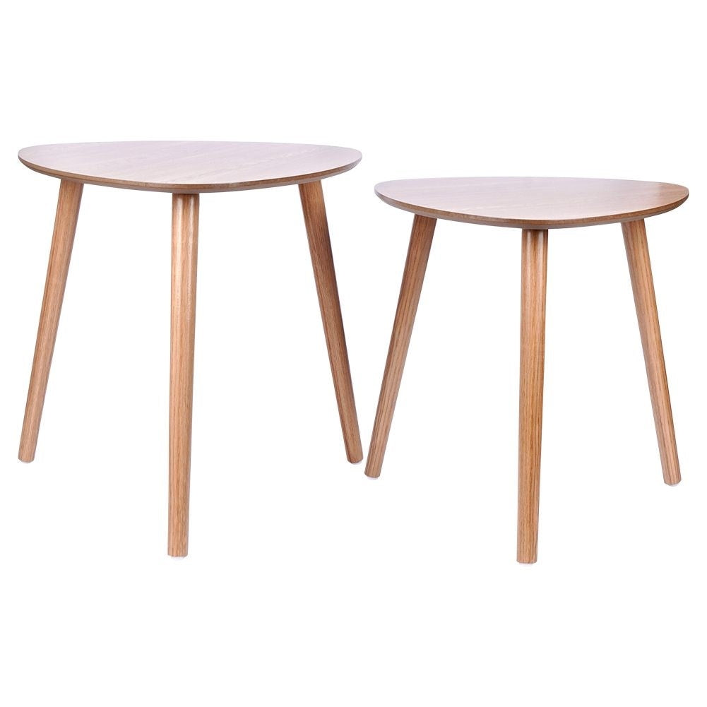 Set of two stable coffee tables/flower tables of high quality