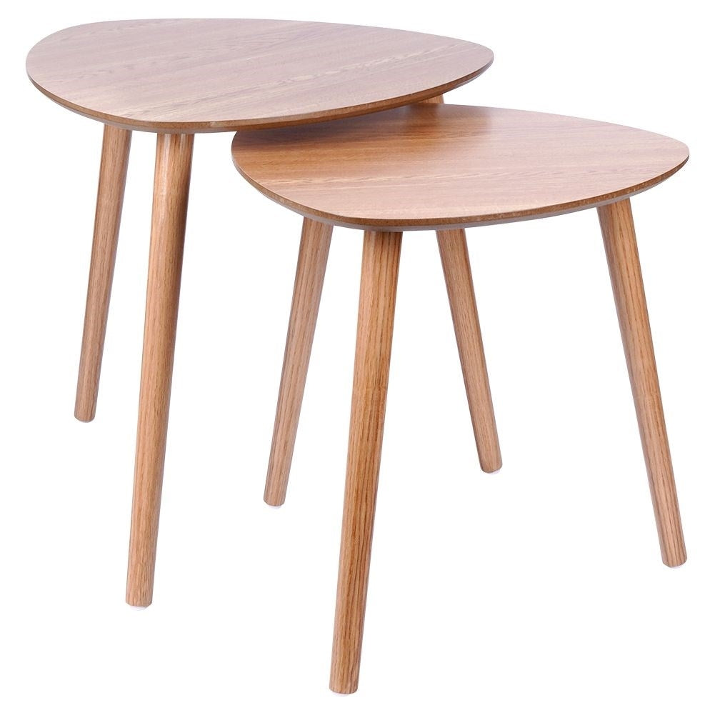 Set of two stable coffee tables/flower tables of high quality