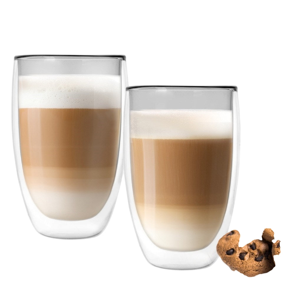 Set of two thermos glasses, 460 ml - Perfect for all types of coffee
