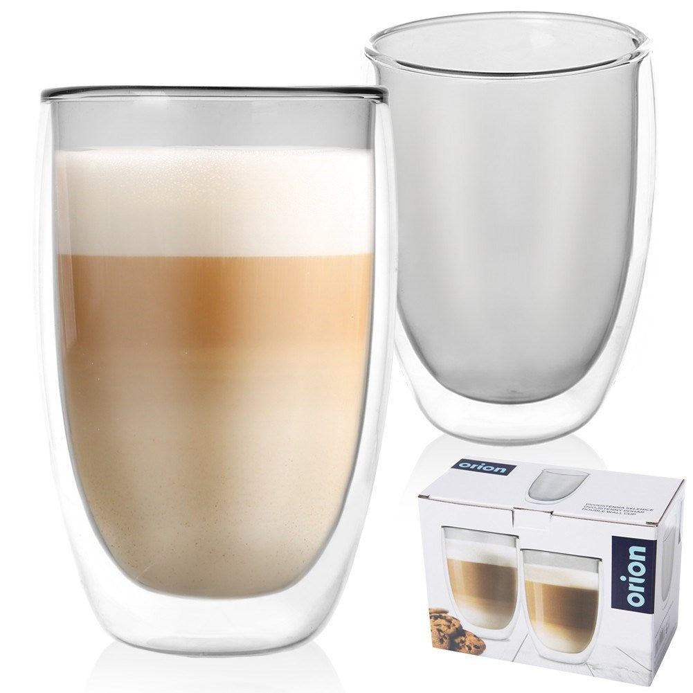 Set of two thermos glasses, 460 ml - Perfect for all types of coffee