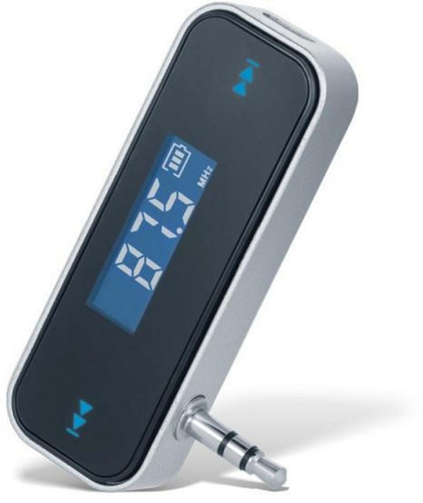 Setty Bluetooth FM Transmitter 3.5mm AUX - Black/Silver