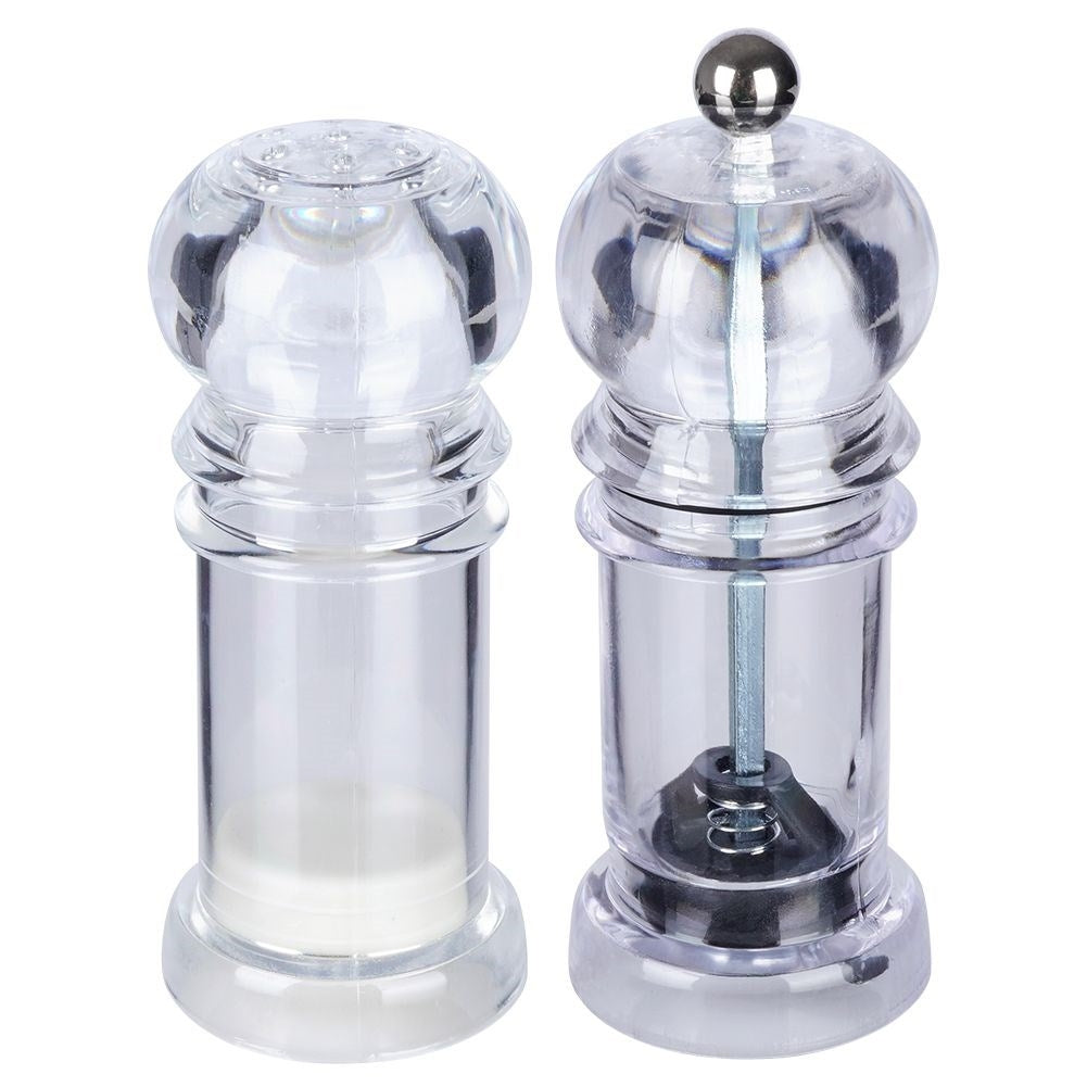 Set with Pepper mill and Salt shaker in Acrylic