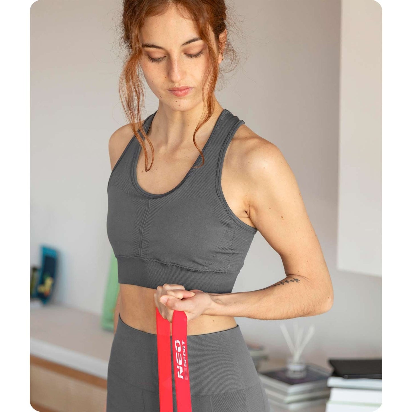 Set with Training bands NS-959 Neo-Sport, 5 pcs
