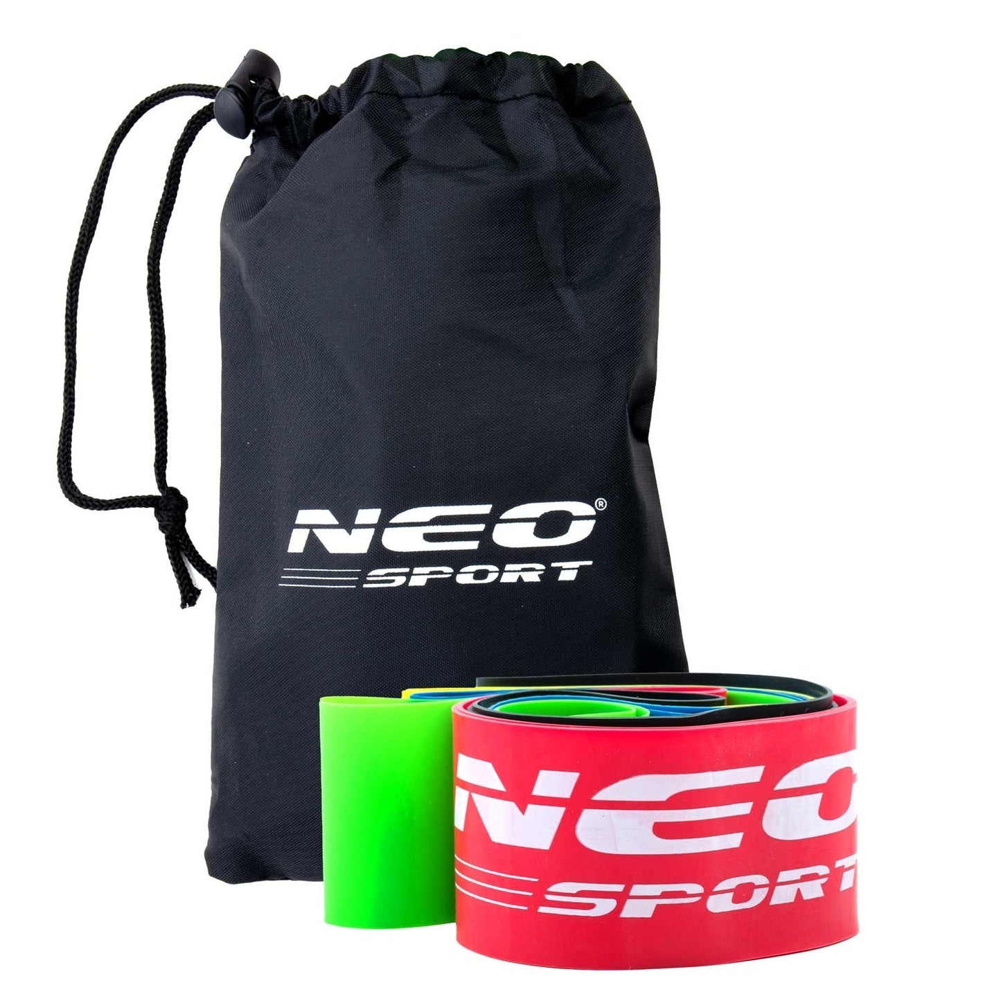 Set with Training bands NS-959 Neo-Sport, 5 pcs