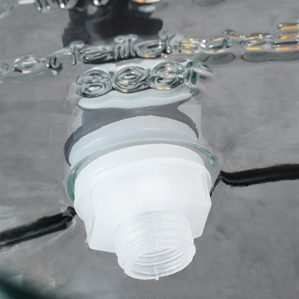 Set with jar with lid, rim and stand