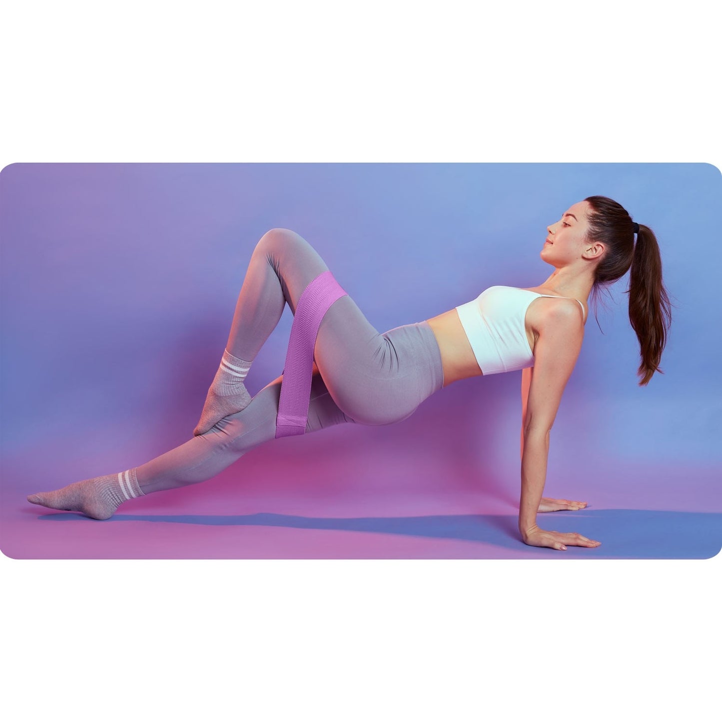 Set with training bands for resistance training NS-961 Neo-Sport, 3 pcs