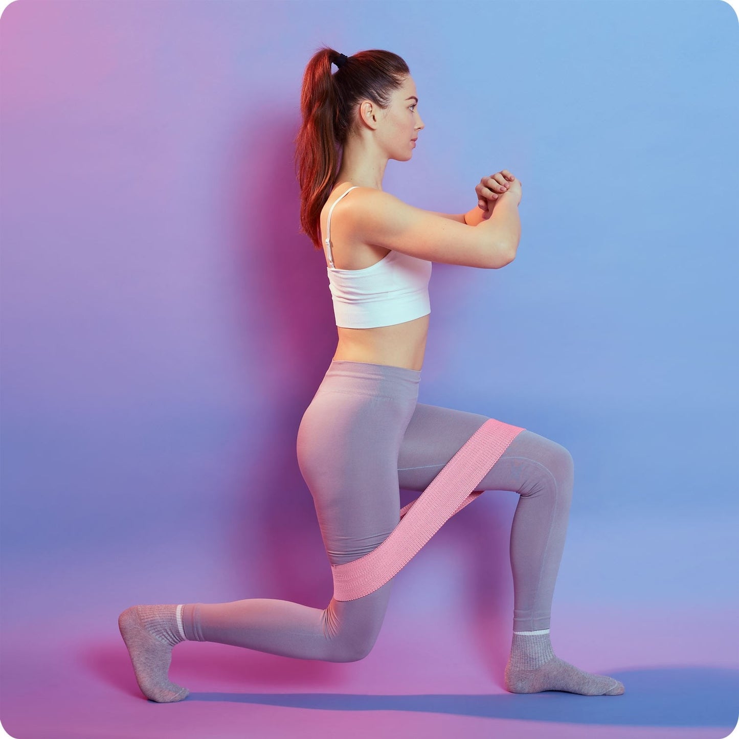 Set with training bands for resistance training NS-961 Neo-Sport, 3 pcs