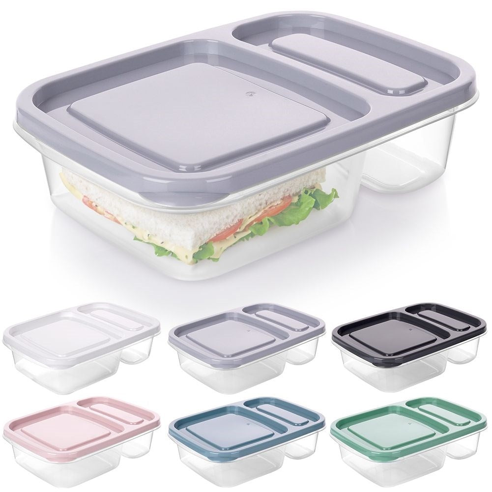 Lunch Box: Dishwasher and Microwave safe - 1 Piece