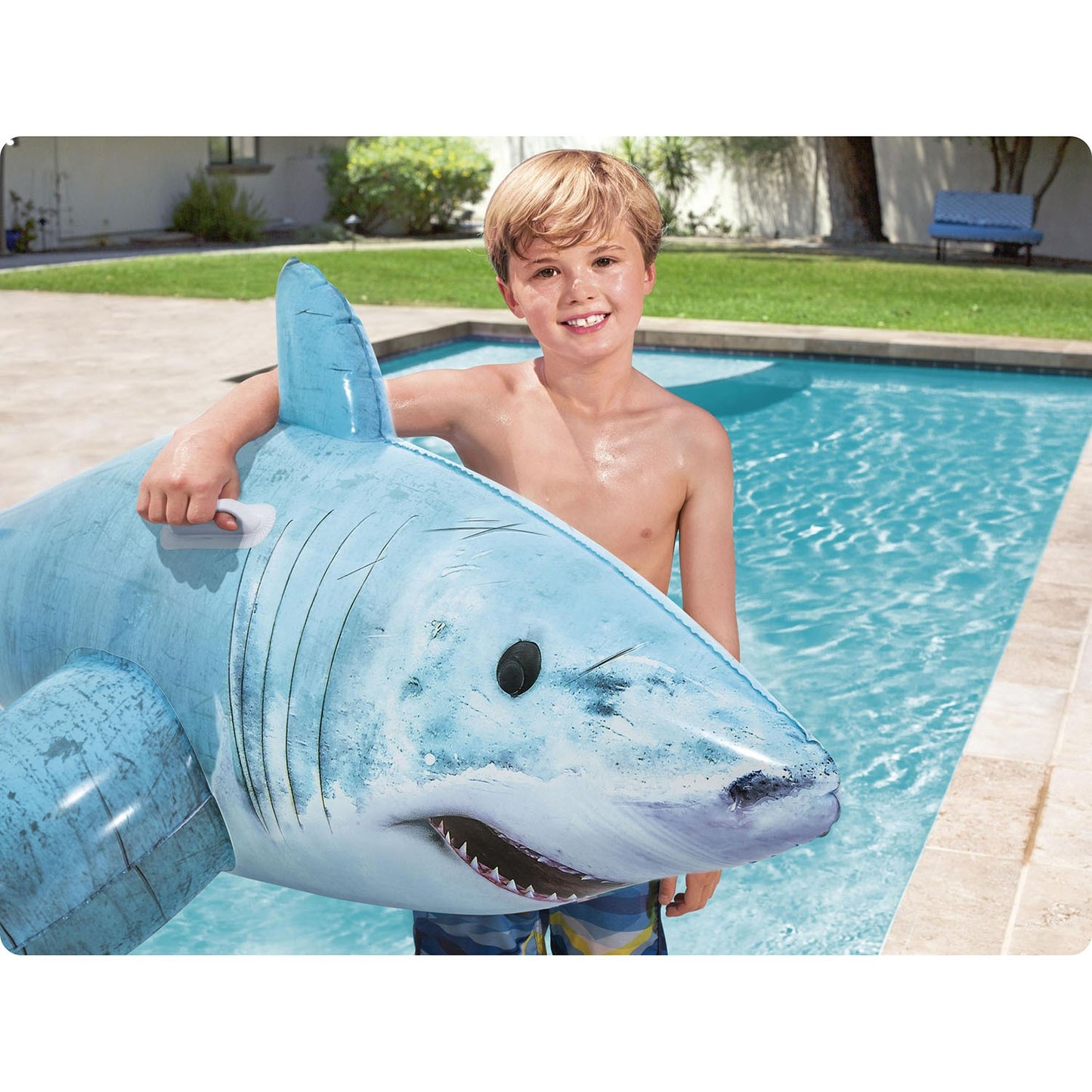 Shark inflatable mattress 183 x 102 cm Bestway 41405