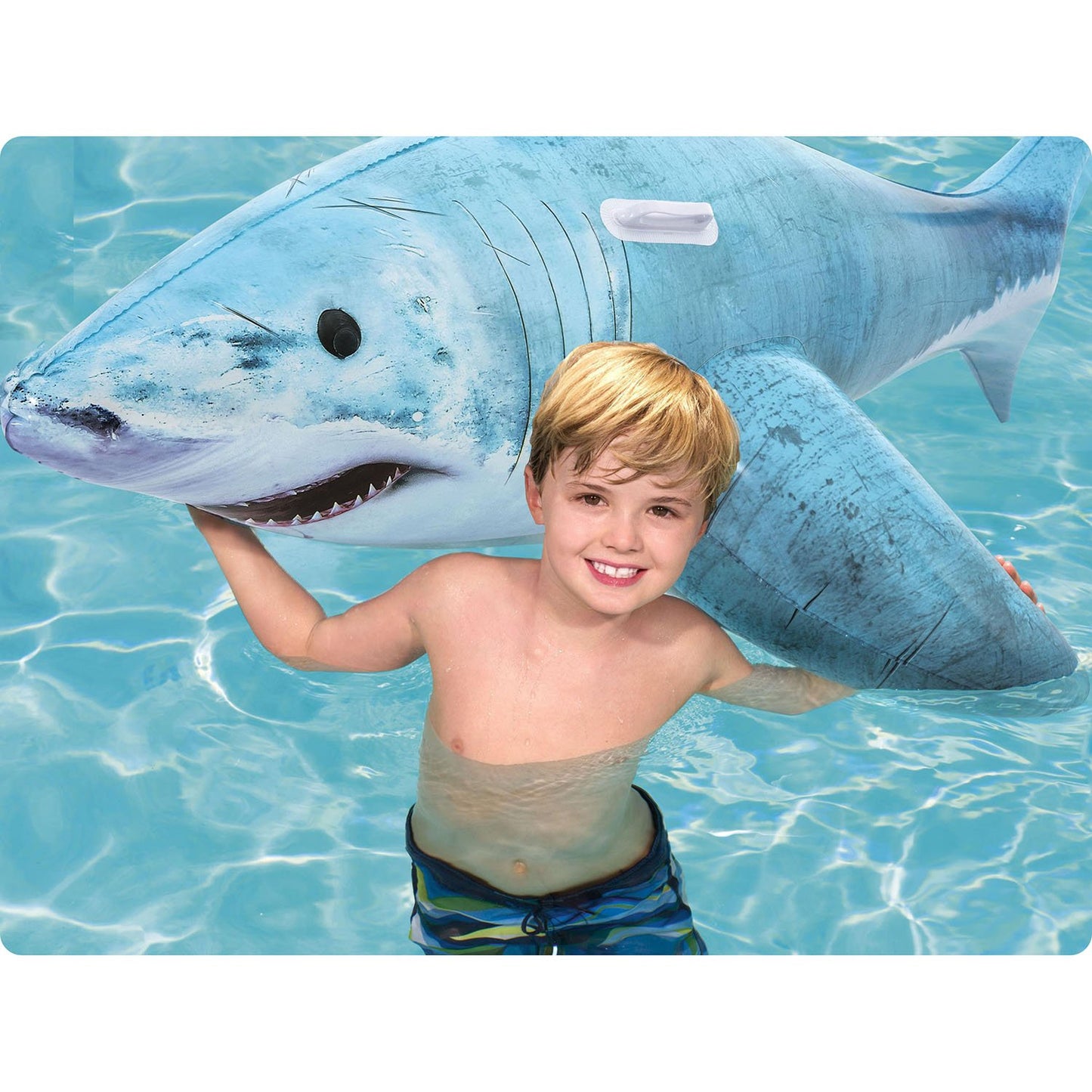 Shark inflatable mattress 183 x 102 cm Bestway 41405