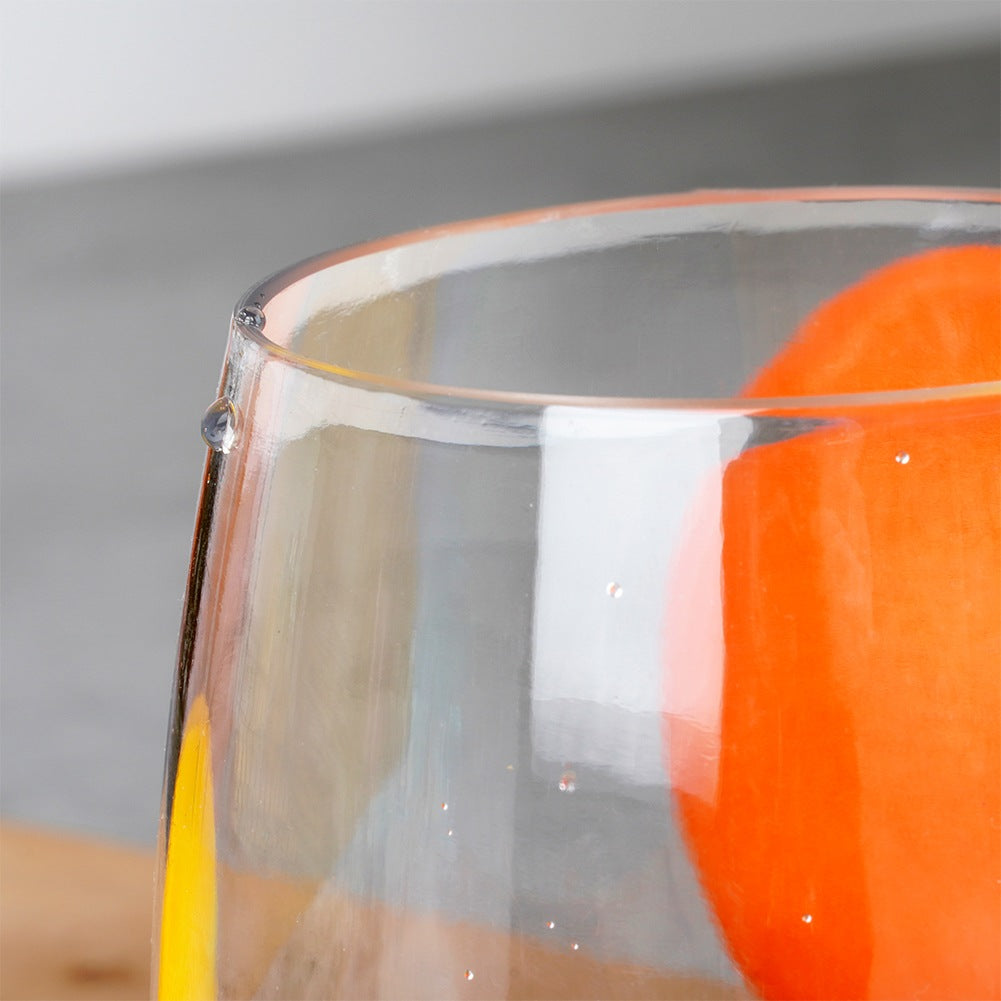 Shatterproof plastic glass 450 ml