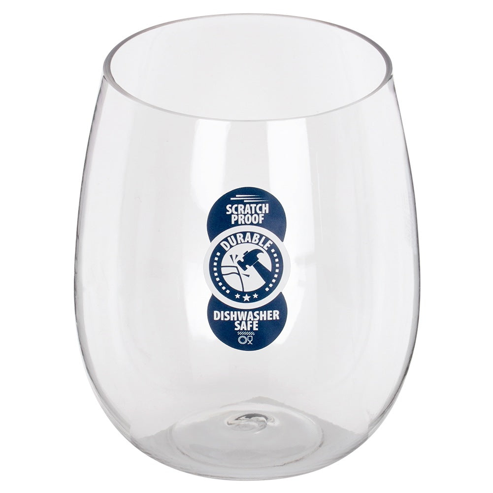 Shatterproof plastic glass 450 ml