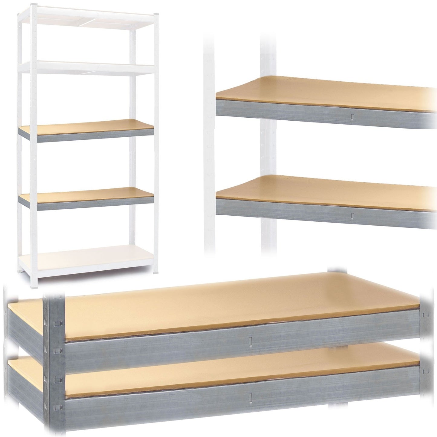 Shelf for shelf system, set of 2 Humberg 90 x 40 cm
