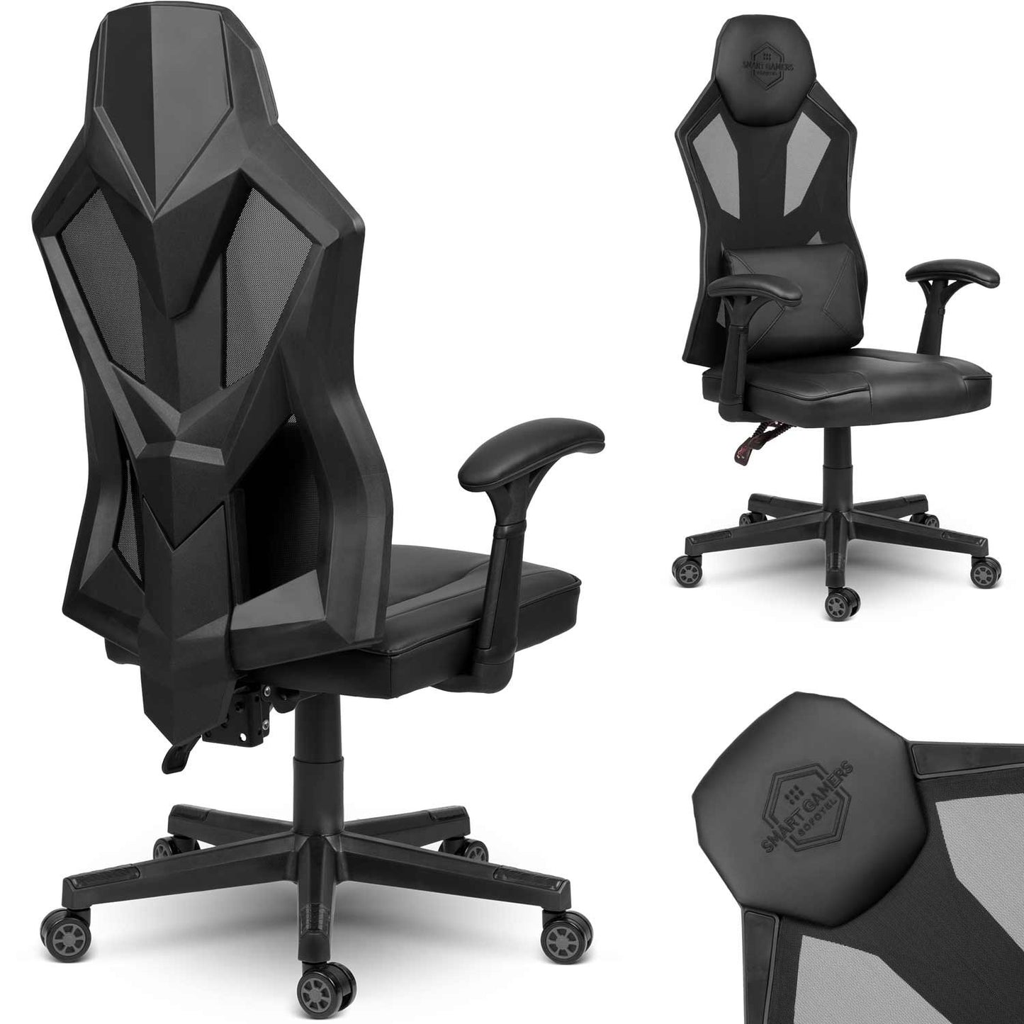 Shiro Gaming Chair Black