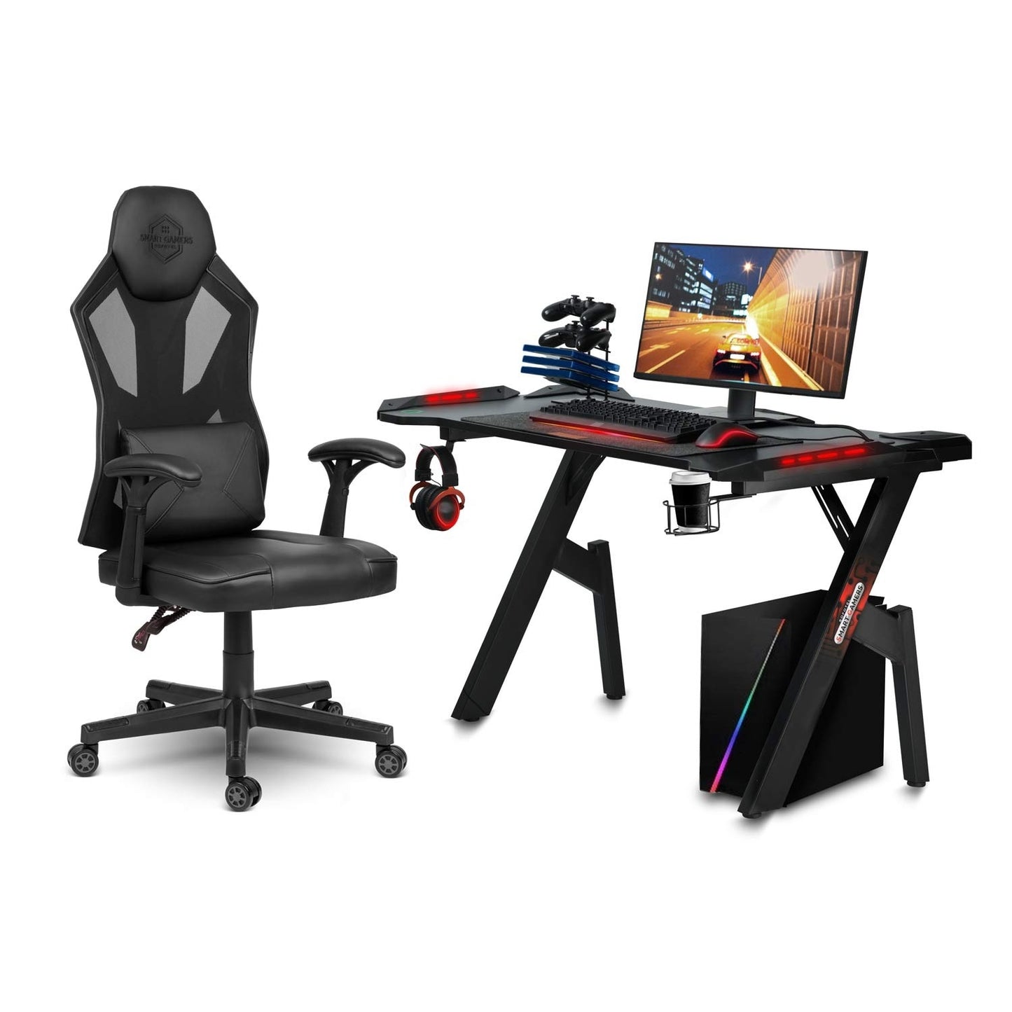 Shiro Gaming Chair Black