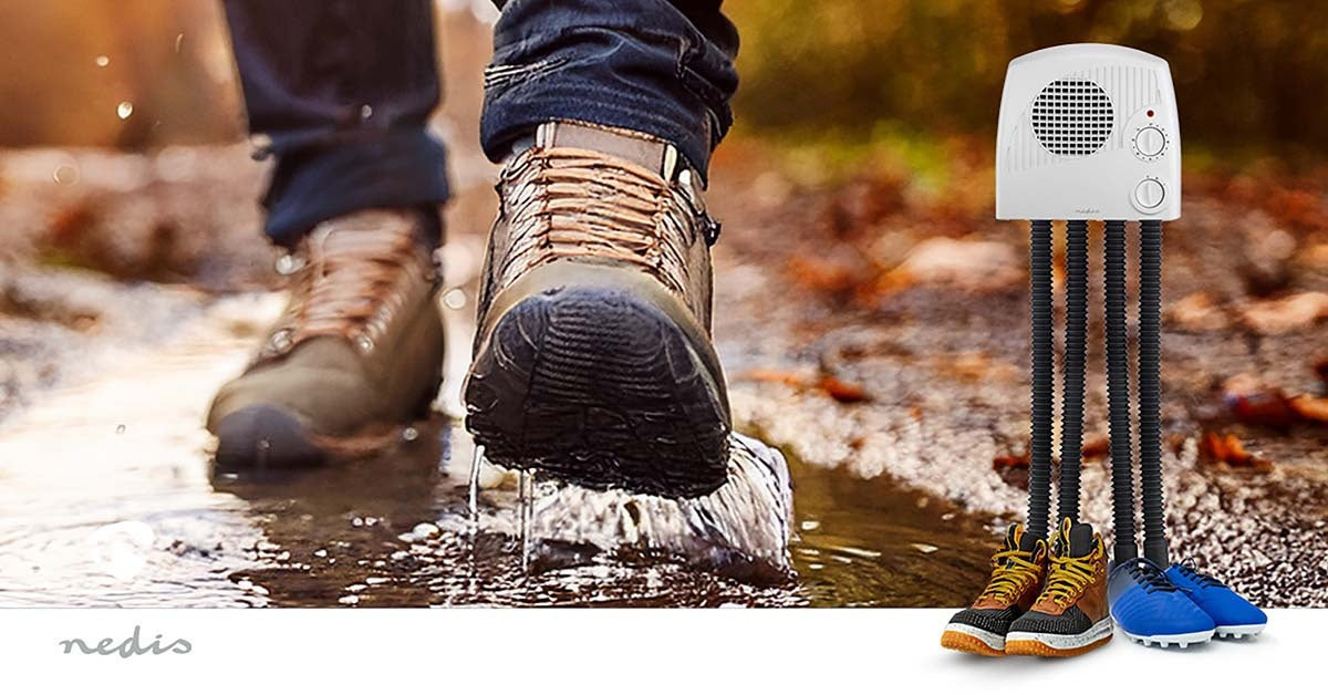 Shoe Dryer with Timer, 350W, Overheat Protection