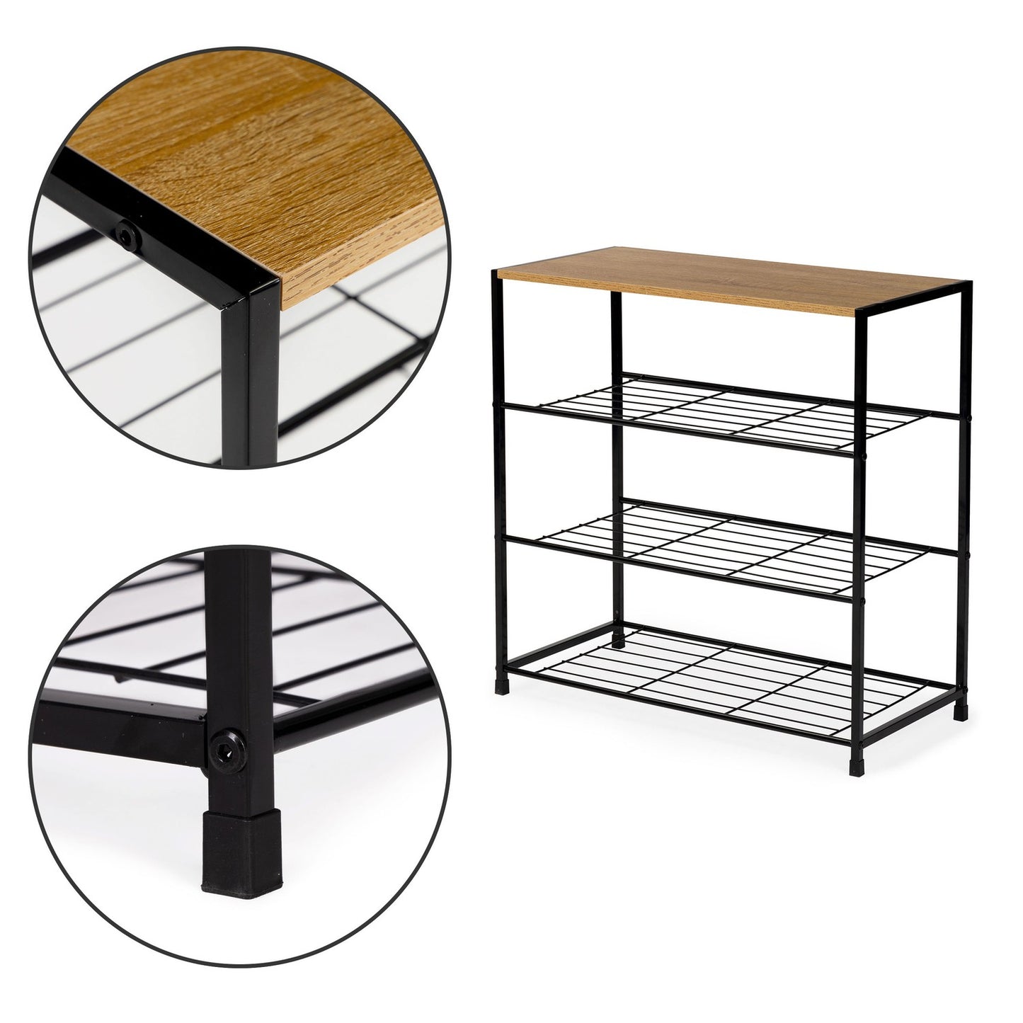 Shoe cabinet, stand, shelf, loft, 3 levels