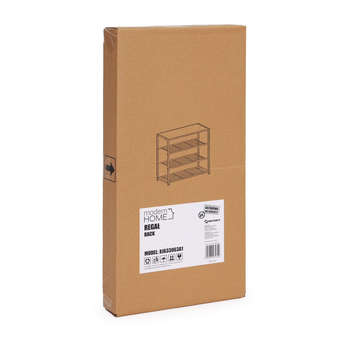 Shoe cabinet, stand, shelf, loft, 3 levels
