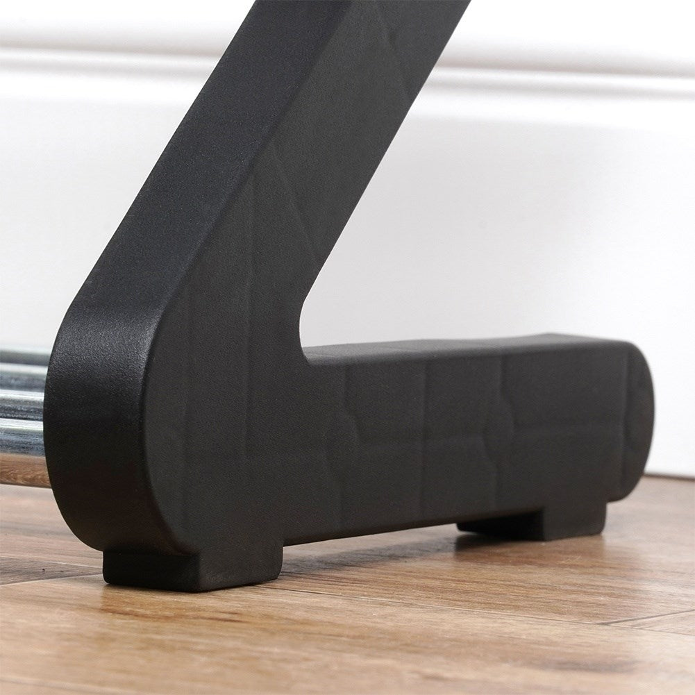 Shoe shelf with 4 levels for optimal shoe storage