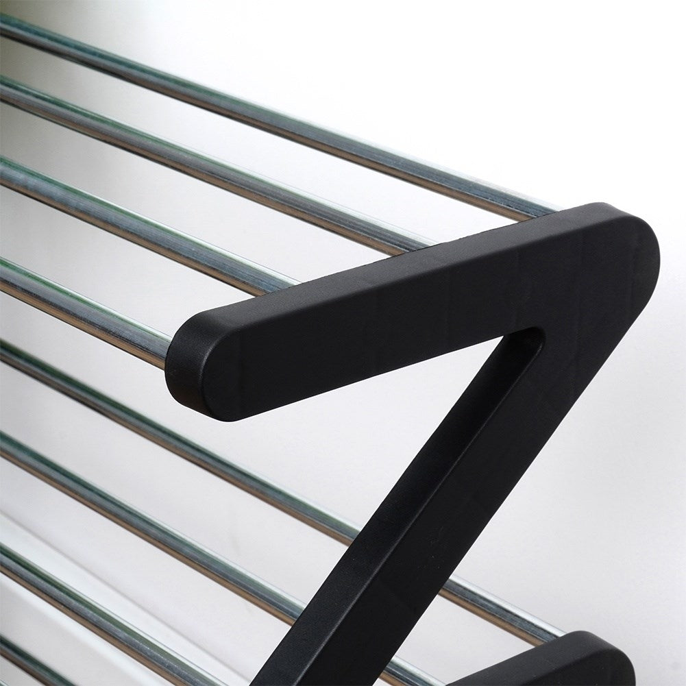 Shoe shelf with 4 levels for optimal shoe storage