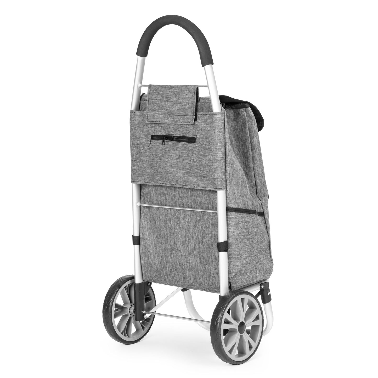 Shopping Trolley 33L, Large Wheels, Extra Pockets