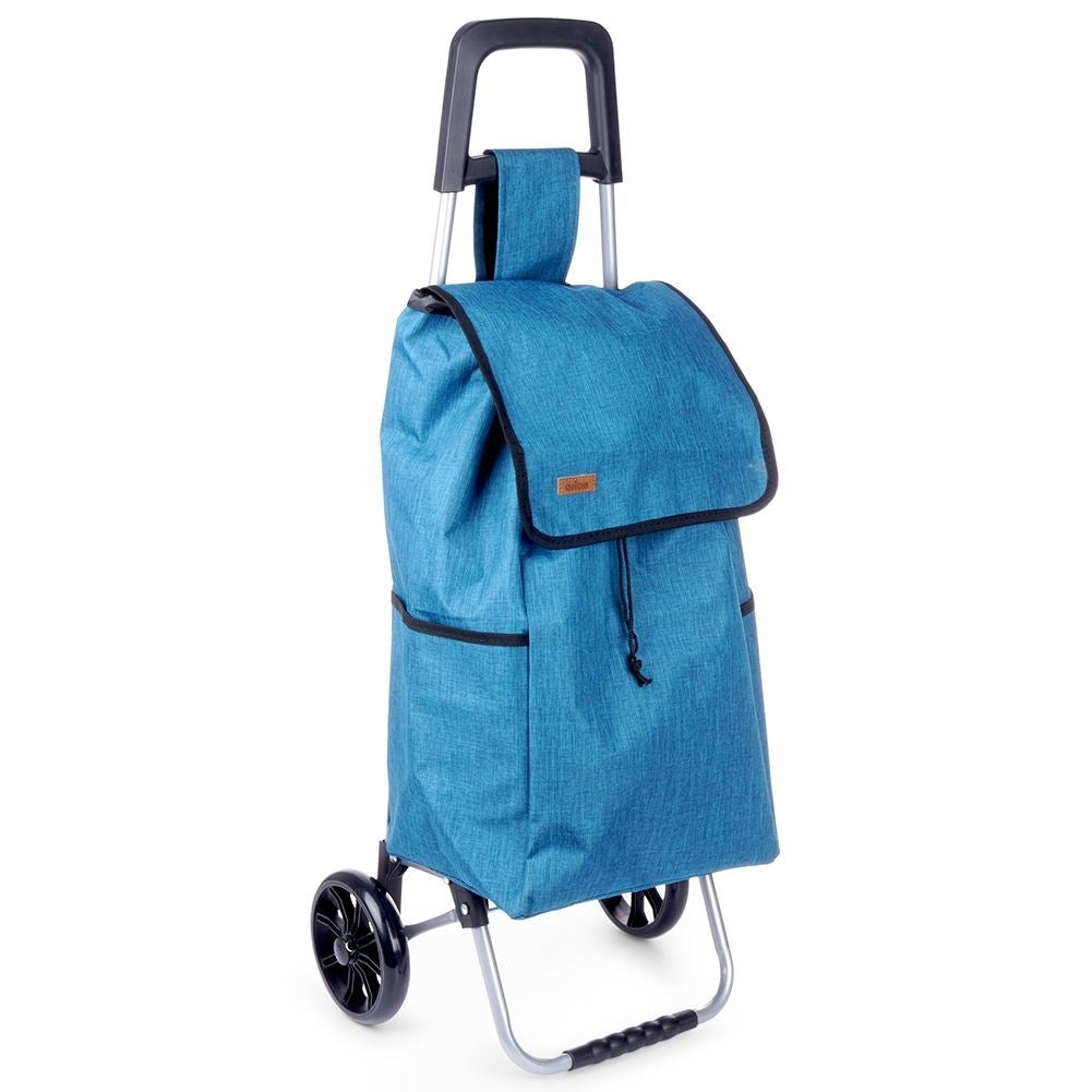 Shopping bag on wheels - Light, large capacity 30 kg