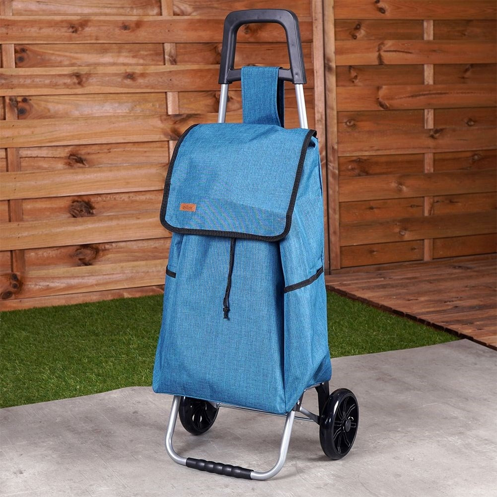 Shopping bag on wheels - Light, large capacity 30 kg
