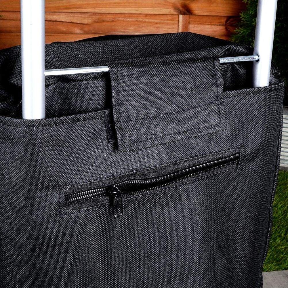 Shopping bag with wheels, large capacity, easy to use