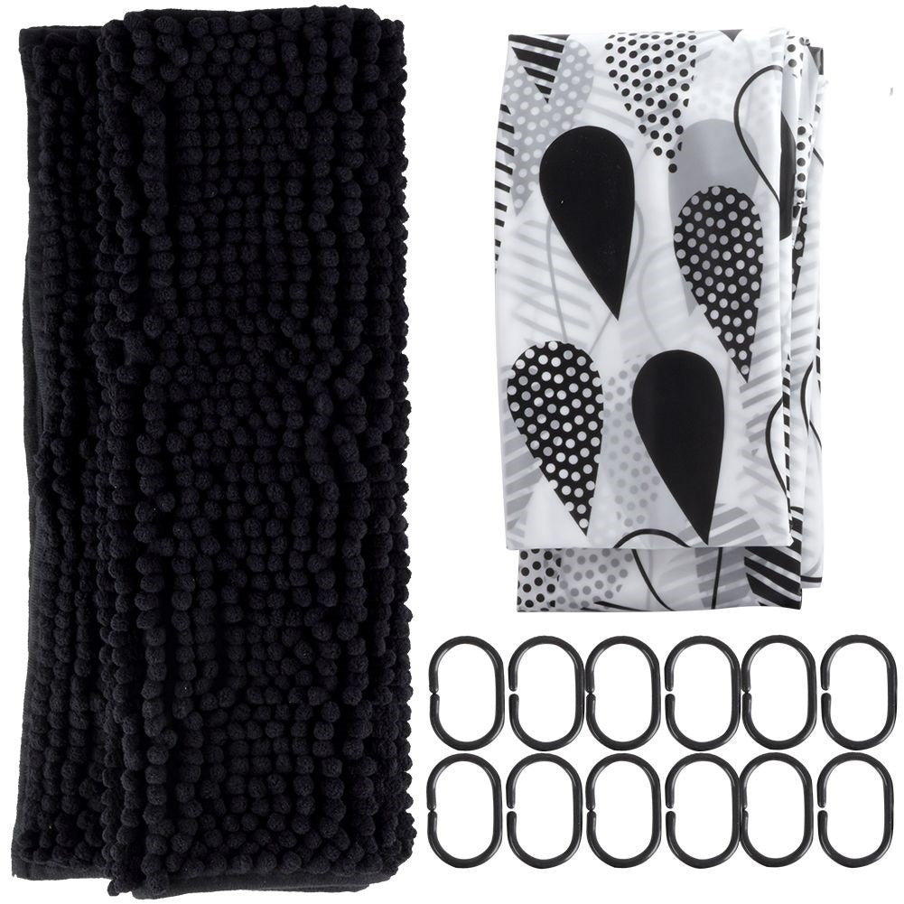 Shower Curtain & Bathroom Rug: Water Protection & Privacy