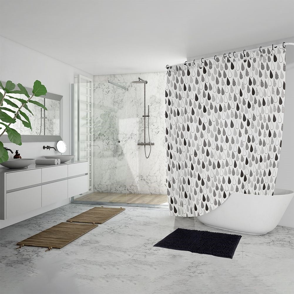 Shower Curtain & Bathroom Rug: Water Protection & Privacy