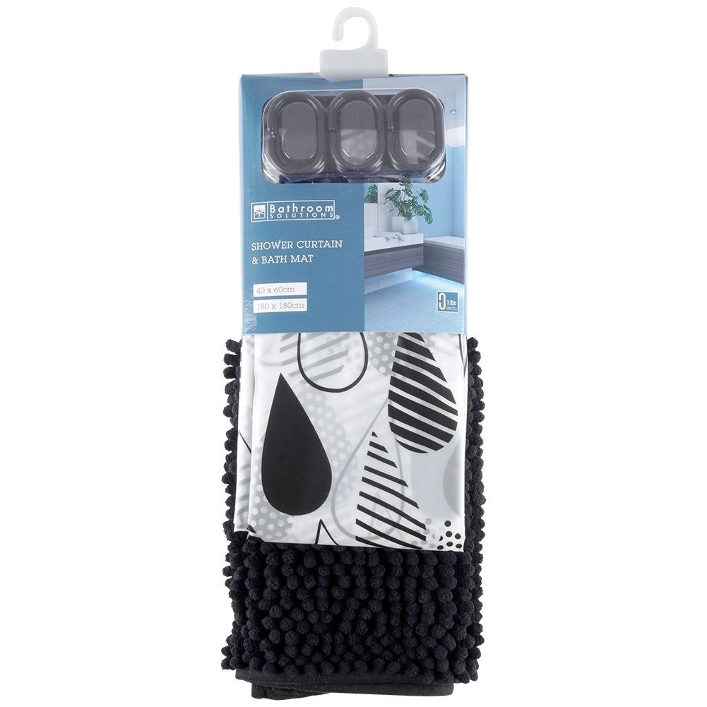 Shower Curtain & Bathroom Rug: Water Protection & Privacy