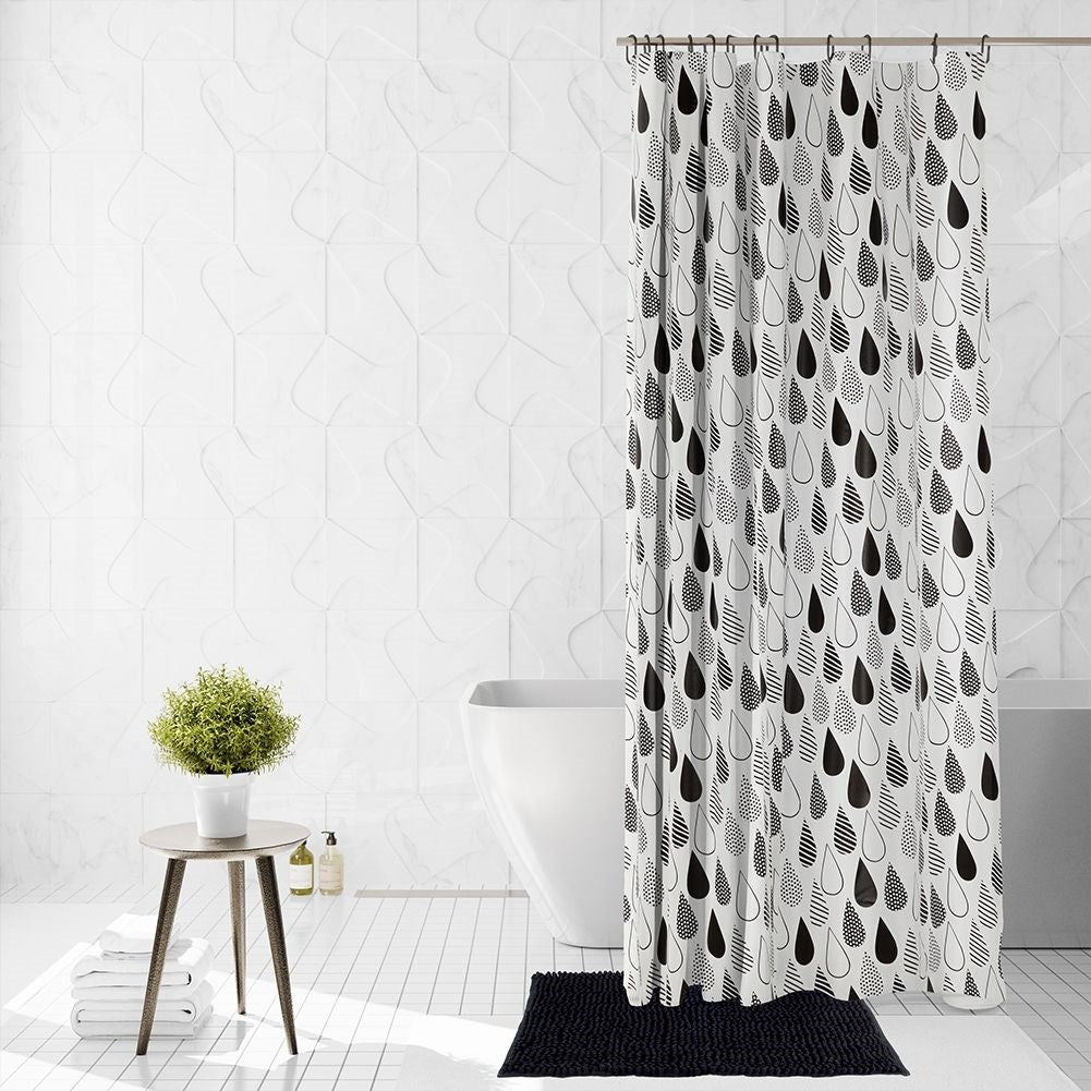 Shower Curtain & Bathroom Rug: Water Protection & Privacy