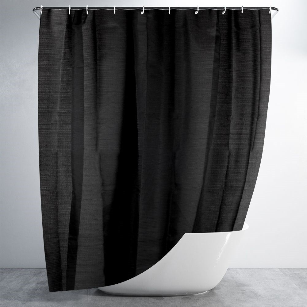 Shower Curtain: Water Protection & Privacy, 12 Hooks Included