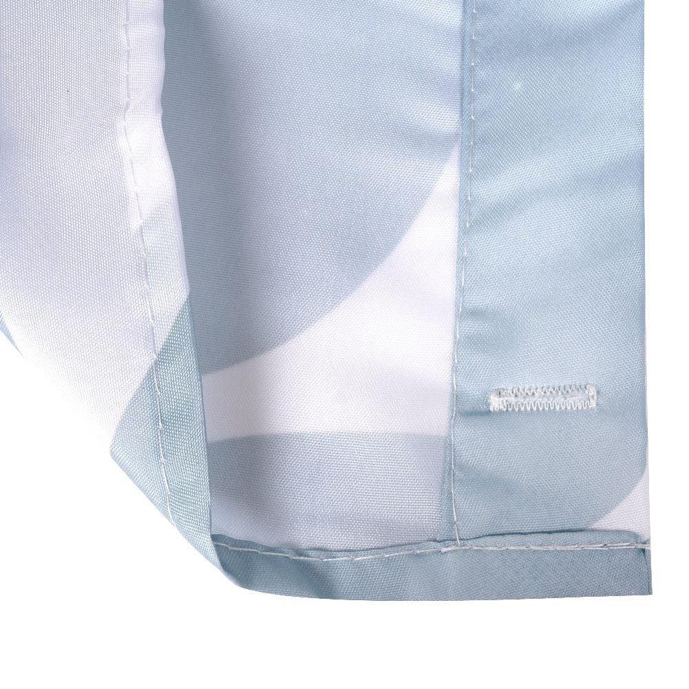 Shower Curtain: Water Protection & Privacy, Durable Material, 12 Hooks