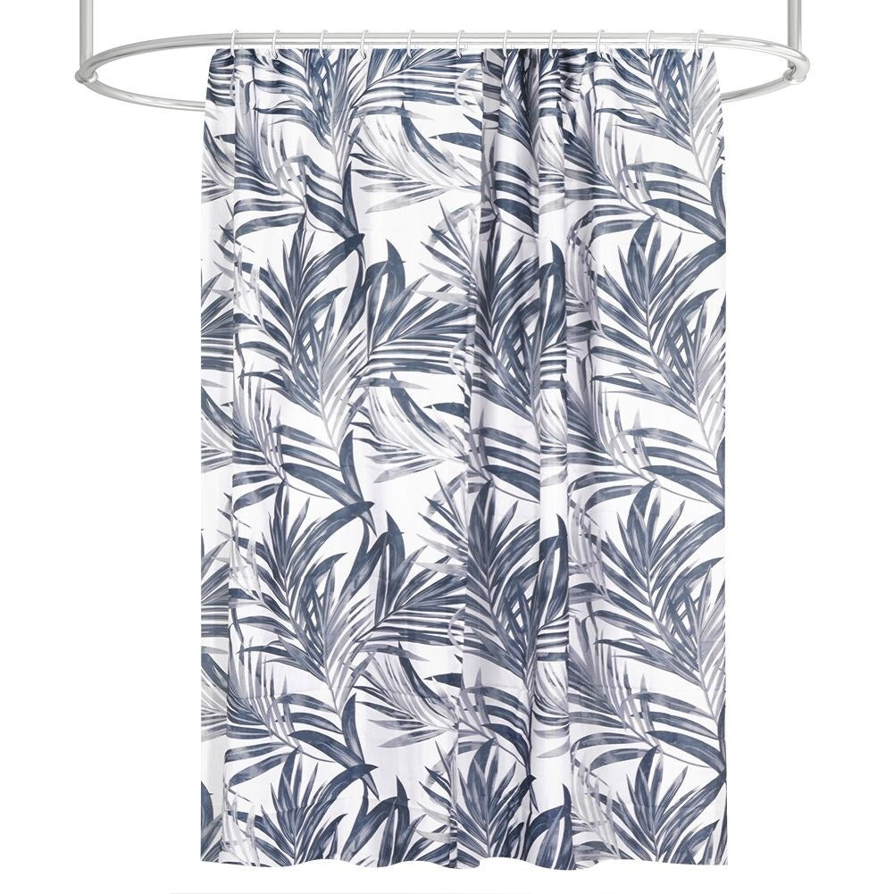 Shower Curtain: Water Protection & Privacy with 12 Hooks