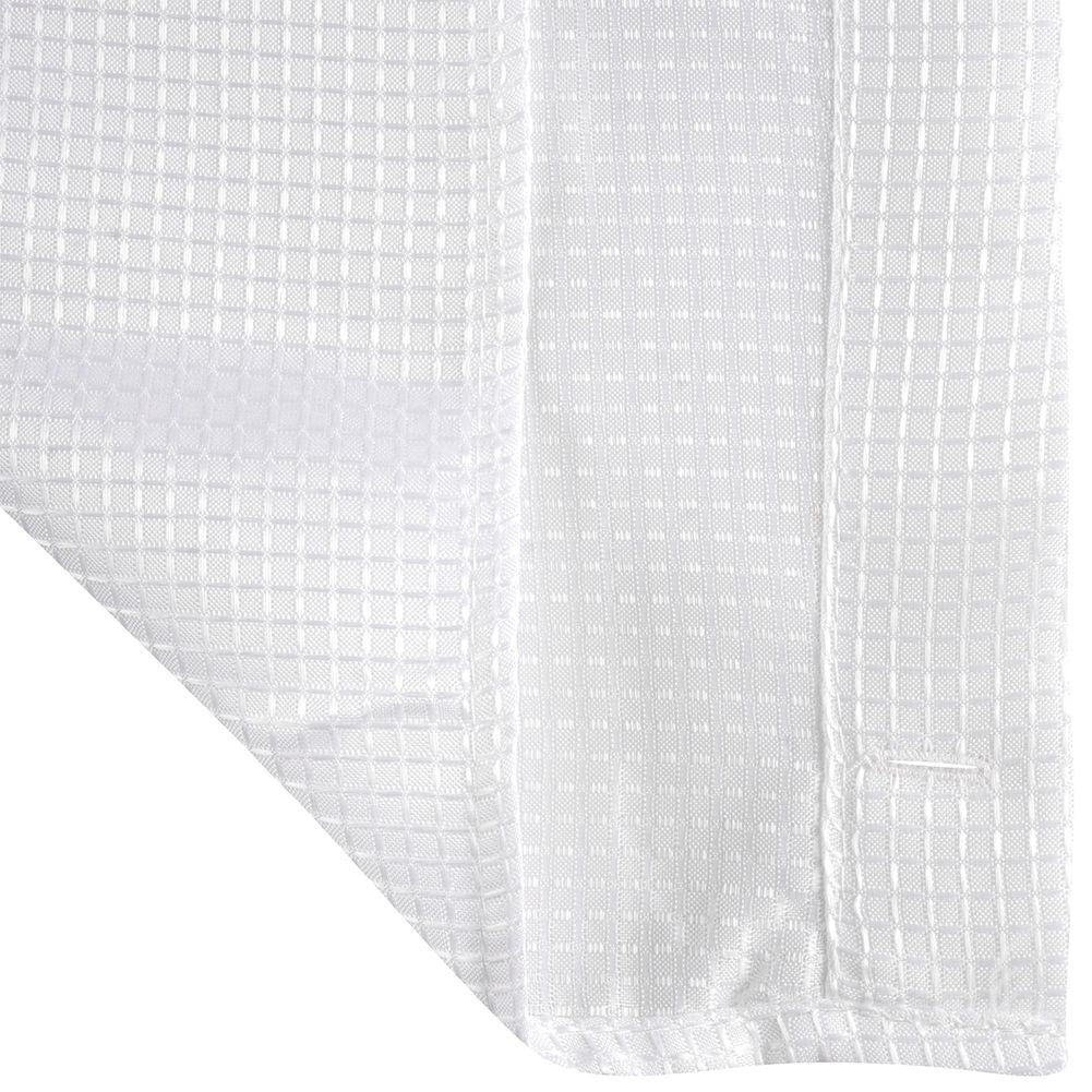 Shower curtain: Durable material, 12 hooks, privacy
