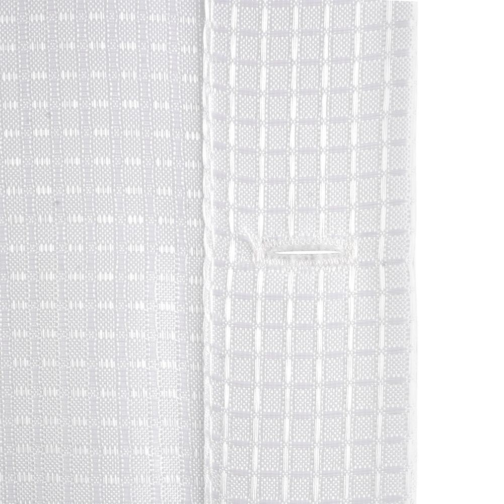 Shower curtain: Durable material, 12 hooks, privacy