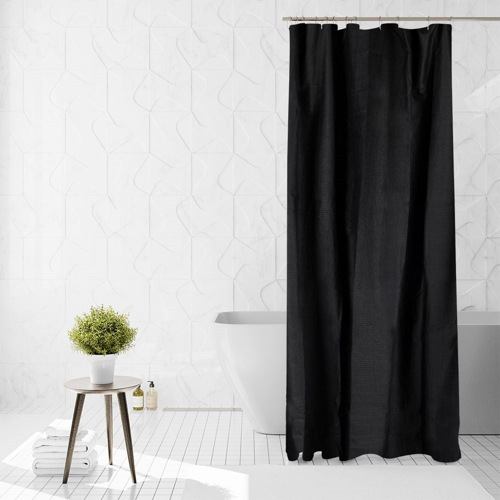 Shower curtain: Water protection, Privacy, Durable EVA, 12 Hooks