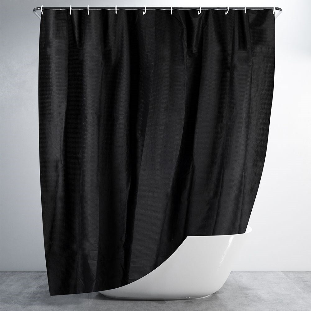 Shower curtain: Water protection, Privacy, Durable EVA, 12 Hooks