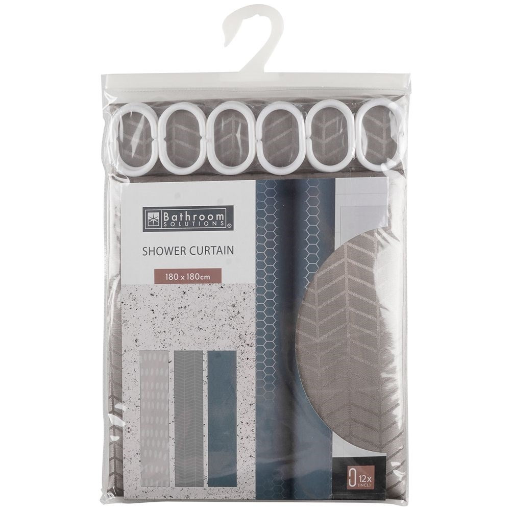 Shower curtain: Water protection & Privacy, Durable Material