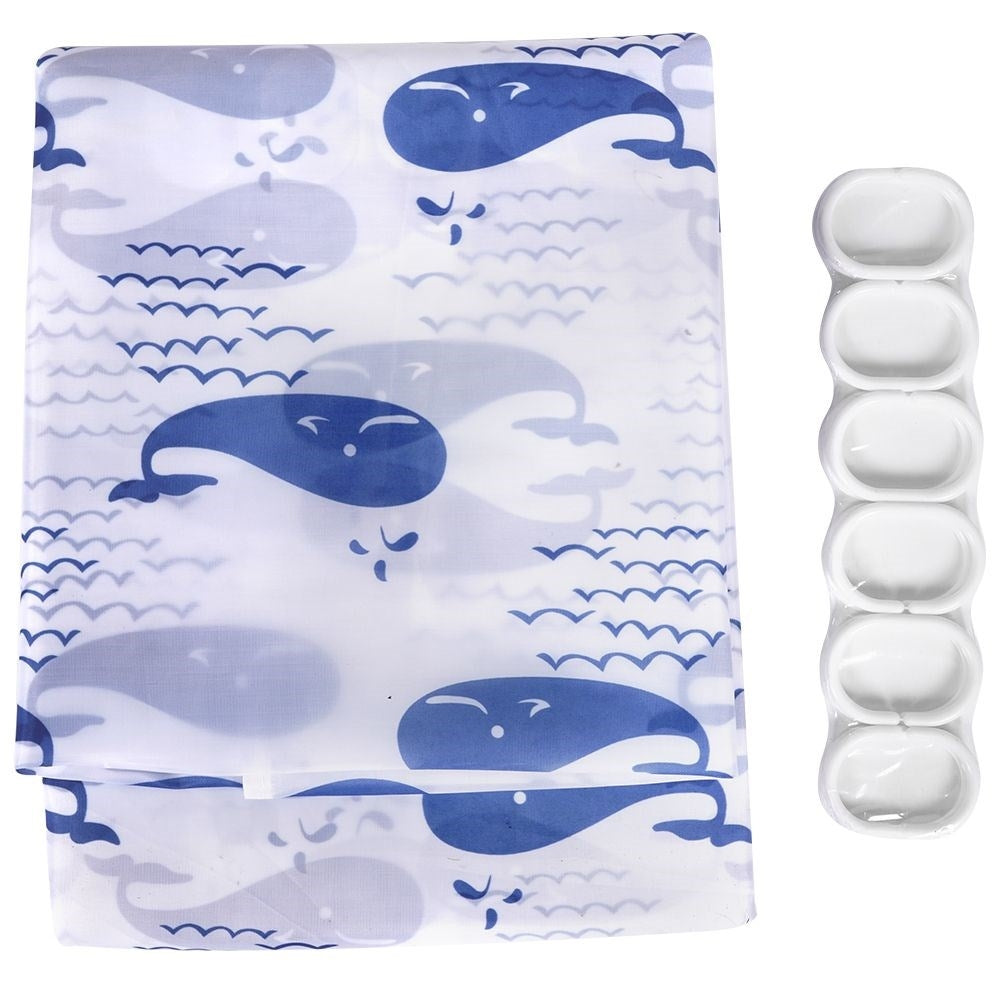 Shower curtain: Water protection and integrity with durable material
