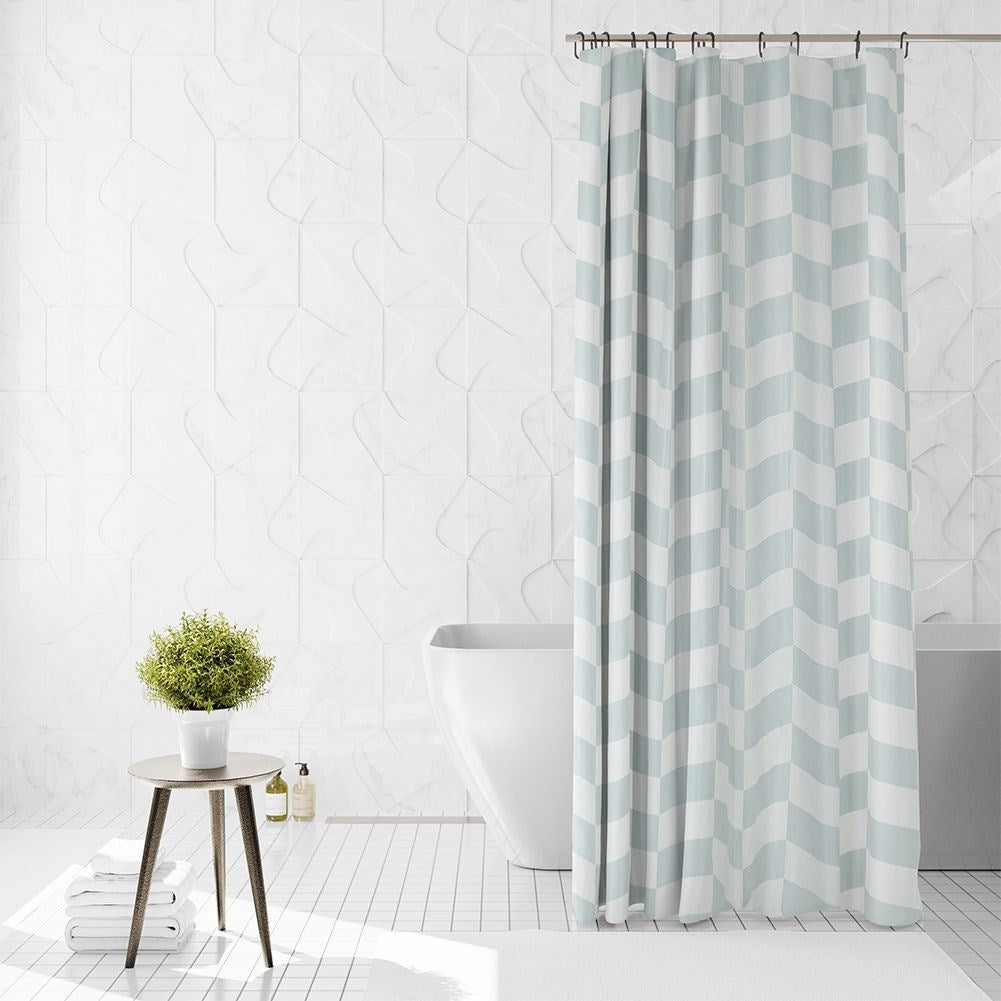 Shower curtain: Water splash protection, Privacy, Durable material